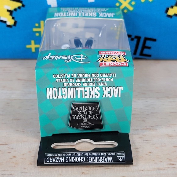 Funko PoP Disney Keychain Jack Skellington 2.5" The Nightmare Before Christmas - Picture 8 of 9